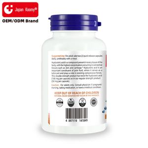 Acide hyaluronique premium 100 mg avec capsules de L-proline, complément important pour la lubrification des articulations pour adultes, capsules d'acide hyaluronique - Product Image 2