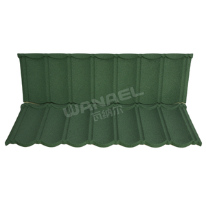 Tôles de toiture en acier revêtu de pierre NUORAN, durée de vie de 50 ans, pour villas, style tuile classique, épaisseur 0,4 mm - Product Image 3