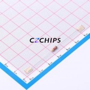 CR1/4W-1K2 5%-OT52ตัวต้านทานผ่านรูผ่านส่วนประกอบ (THT), ฟิล์มคาร์บอน D2.7xL6.2mm 1.2Kohm 5% 250V - Product Image 2