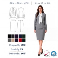 Ensembles de costumes gris pour femmes, ensembles deux pièces pour femmes, costumes de bureau pour femmes, ensembles de costumes de bureau pour femmes, ensembles de costumes avec jupe pour femmes
