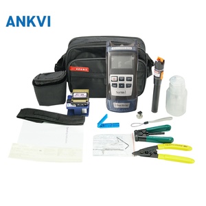 Kit d'outils FTTH : Cisaille à fibre optique, VFL, Testeur de puissance optique, Dénudeur de fibre, Terminaison rapide de connecteurs - Product Image 1
