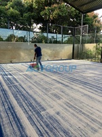 Pista de Pádel Panorámica de Diseño Italiano, Pista de Tenis de Pádel Doble de 100*50 con Columnas en las Esquinas, Precio Directo de Fábrica al por Mayor PD-01