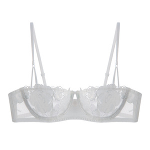 Sujetador Push-Up Sexy Estilo Francés para Mujer, Lencería de Encaje Transpirable Delgada para Verano - Product Image 2