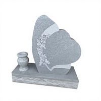 Lápida Conmemorativa de Cisnes, Esculturas de Granito para Lápida, Lápida Vertical de Cisnes para Cementerio