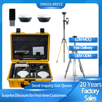 Singularxyz Best Seller Gnss Receiver Mini Gnss Receiver E1 Land survei perlengkapan pemetaan RTK GPS GNSS RTK Base and Rover