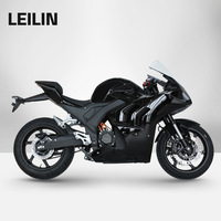 Moto électrique V4S 72V 4000W à grande vitesse pour l'exportation transfrontalière, cyclomoteur deux-roues pour adulte, modèle Big Devil, vitesse maximale 115 km/h, charge utile 300 kg