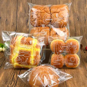 Brood Plastic Verpakkingen Clear Brood Verpakking Gesneden Loaf Cake Cookie Brood