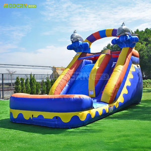Parque Inflable, Parque Temático Gigante, Combo de Juegos, Casa de Brinco, Tobogán, Obstáculos, Gigante al Aire Libre - Product Image 5