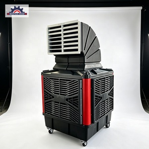 Enfriador de Aire Móvil de Frecuencia Variable de 2.2kw, Planta de Aire Acondicionado Industrial Refrigerada por Agua, Ventilador de Enfriamiento Individual - Product Image 2