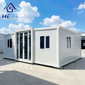 Maison préfabriquée moderne et extensible en conteneur de 20 pieds, 30 pieds, 40 pieds, préfabriquée, cuisine extérieure, casa contenedor - Product Image 1