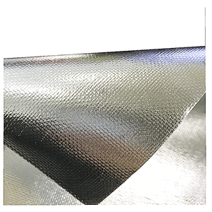Feuille d'aluminium réfléchissante double face moderne Tissu en fibre de <span class=keywords><strong>verre</strong></span> laine ignifuge <span class=keywords><strong>Verre</strong></span> de roche pour hôtels Matériaux d'isolation thermique - Product Image 2