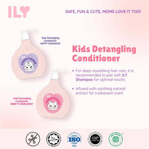 Acondicionador desenredante para niños de Corea 2025, hidratante no tóxico, cuidado del cabello para niños, Halal, Vegano, orgánico - Product Image 4