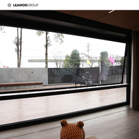 Ventana Abatible de Aluminio Inteligente y Personalizada con Aislamiento Acústico Superior y Control Automático para Villas de Alta Gama, Hogares y Oficinas