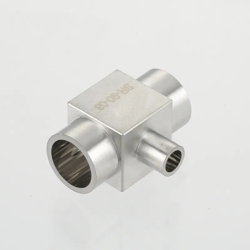 Swagelok Type Stainless Steel High Pressure Mini Butt Weld Fittings Straight/Elbow/Union Cross/Tee/Vcr Fittings