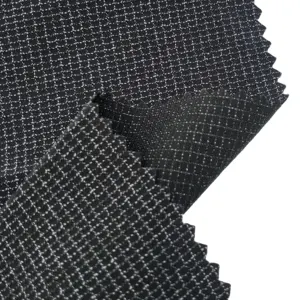 90% nylon 10% spandex 150D tessuto impermeabile per esterni e resistente alle crepe tessuto in nylon ripstop cationico per abbigliamento da lavoro