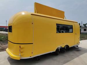 A Fully Equipped Red Vending Booth, Food Truck Trailer with Full Kitchen Equipment, Hot Dog and Ice Truck - Product Image 4