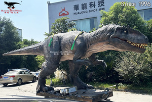 Modèle de dinosaure animatronique réaliste avec mouvements et sons de rugissement réalistes pour parc à thème <span class=keywords><strong>Dino</strong></span> <span class=keywords><strong>World</strong></span> - Product Image 4