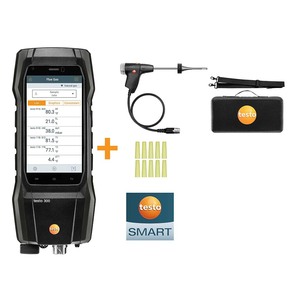 Analyseur de Combustion Testo 300 (O2 CO jusqu'à 4 000 PPM) OEM Autonomie de la Batterie de 10 Heures Garantie d'un An - Product Image 2
