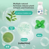 Offre Spéciale : Comprimés Effervescents pour Soins Bucco-Dentaires, Prébiotiques, Calcium, Vitamine D, Santé Digestive, Haleine Fraîche, Polyphénols de Matcha