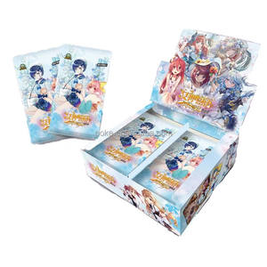 <span class=keywords><strong>Google</strong></span> Mesa japonesa Juguetes Resumen familiar Goddess Story PR Card Kid Regalo de cumpleaños Juego 48 caja al por mayor tarjetas de anime - Product Image 2