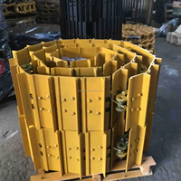 Track Link pour Komatsu Bulldozer D6C D6H D65 D85 D75 D7G D7R D7H D7 D80 D8K D8N D9N D9G D9L D150 D155 Track Chain Avec Chaussures