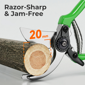 One99 High Carbon 65Mn Steel Bypass Garden Pruning Shears Aluminum Alloy Secateurs for Grape Vines Cutting Scissors Hand <strong>Pruners</strong> - Product Image 4