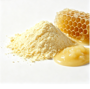 Poudre de gelée royale lyophilisée naturelle sans additifs, ingrédients en vrac pour les soins de santé - Product Image 1