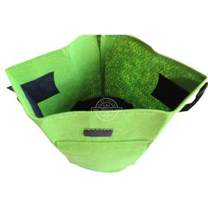 Eco Friendly rotolo <span class=keywords><strong>di</strong></span> feltro <span class=keywords><strong>di</strong></span> tessuto <span class=keywords><strong>di</strong></span> feltro <span class=keywords><strong>di</strong></span> spessore crescita Po tessuto crescere borsa con GRS - Product Image 6