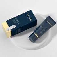 Emballage en papier cosmétique de luxe écologique personnalisé avec logo, tube de rouge à lèvres brillant en carton, petit rectangle, emballage de beauté, huile à ongles