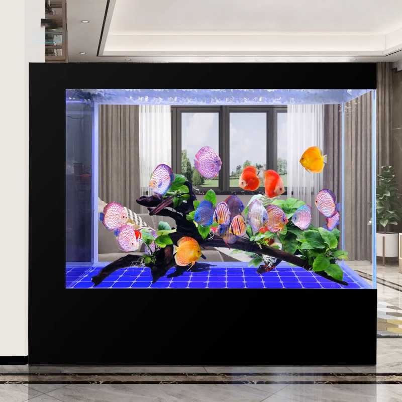 アクアリウム 水槽 置物 KISEER Clear Aquarium Glass Stone Bulk 1 LB Sea Glass Beads Gems Marbles Pebb | KEWAYO 水槽 オブジェ 水槽飾り 水槽内アクセサリー