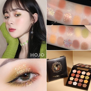 HOJO maquillajes <span class=keywords><strong>de</strong></span> la linia <span class=keywords><strong>max</strong></span> Por encargo artist sombra <span class=keywords><strong>de</strong></span> ojos impermeable fácil a color paleta  maquillajes <span class=keywords><strong>de</strong></span> la - Product Image 5