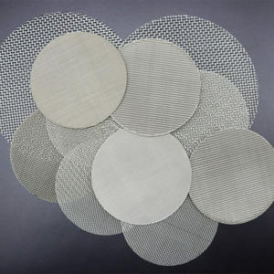 304 paslanmaz çelik tel tel örgü elek filtre disk filtresi yuvarlak şekil süzgeç nokta kaynaklı paketleri jant paketleri ekstruder ekranlar - Product Image 3