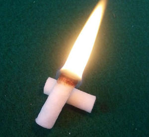 RUNSON Camping BBQ Grill Cheminée Poêle à granulés de bois d'urgence Imperméable Coton Naturel Allume-feu Rapide Tinder Allume-feu - Product Image 5