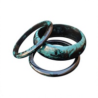 Meilleurs bracelets en résine géométriques roses faits à la main, designs fantaisistes, bijoux unisexes à la mode, bracelets élégants et mignons, pour mariage, femme