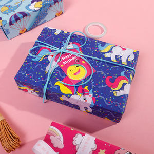 High Quality New <b>Birthday</b> Series Wholesale Coated <b>Paper</b> Packaging <b>Wrapping</b> <b>Paper</b> Roll Uperior Craftsmanship - Product Image 3