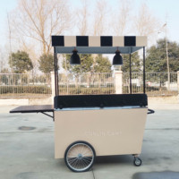 Prix de gros Station de fourniture de crêpes Mini kiosque à crêpes Chariot de nourriture pour crêpe