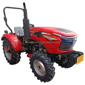 Shuangli-Maquinaria agrícola compacta mini 4x4, equipo de maquinaria agrícola de 4 ruedas, tractor agrícola 4wd, 25hp, 40hp, 45hp, 50hp, 60hp