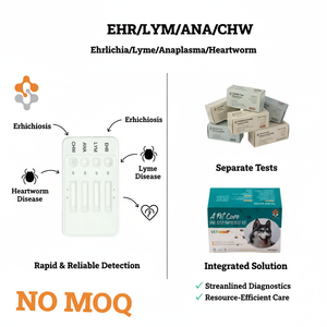 PENJUALAN HEBAT Alat Tes Giardia Anjing Piaraan Veterinaria untuk Diagnostik Hewan, Tes Kutu, Peralatan Diagnostik Veteriner - Product Image 6