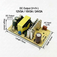 Placas de Alimentación de Potencia Completa al por Mayor de Fábrica 15V 3A 45W, Placa de Circuito de Rendimiento Estable para Reemplazo y Reparación
