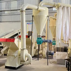 Waste Wood Branch Shredder Crusher Price With Diesel Wood Chip Crusher Hammer Mill Wood Crusher Machine For Sale