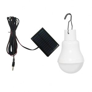 Lampe solaire LED d'urgence pour le camping, ampoule suspendue, 200lm, rechargeable, lampe d'énergie extérieure, étanche, randonnée, escalade - Product Image 2