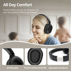 Casque antibruit actif pour ordinateur sans fil sur l'oreille d'affaires casques max microphone gamer type <span class=keywords><strong>c</strong></span> - Product Image 6