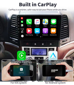 Pantalla de Radio para Automóvil Android de 9 Pulgadas para <span class=keywords><strong>Hyundai</strong></span> Santa Fe 2006-2012, Navegación GPS para Automóvil, Unidad Principal Multimedia Estéreo, CarPlay Inalámbrico - Product Image 4