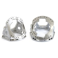 Fabrication rapide par usinage CNC OEM, fraisage et tournage 5 axes, boîtier de support d'articulation de bras robotique en aluminium 6061 avec anodisation