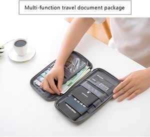 Porte-monnaie multifonctionnel portable imperméable en nylon tendance avec fermeture éclair, emplacements pour cartes et poche transparente pour carte d'identité - Vente flash - Product Image 2