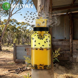 Trampa para Moscas Colgante Ecológica y No Tóxica, Botella Reutilizable de Gran Capacidad, Mata Moscas para Exteriores, Granja, Jardín, Precio de Fábrica - Product Image 2