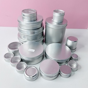 Latas de Aluminio Impresas Personalizadas, Envase Metálico Redondo, Lata de Aluminio para Crema - Product Image 1