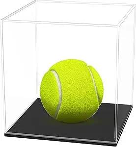 קופסת תצוגה אקרילית מודרנית לאחסון פריטי אספנות, עם בסיס שחור, עמידה לאבק, לבובות ופסלים, ניתנת להתאמה אישית בגודל. - Product Image 2