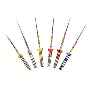 Lime rotative colorée pour accessoire d'équipement dentaire de retraitement du canal radiculaire endodontiste avec source d'alimentation électrique - Product Image 1