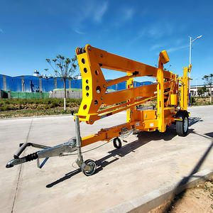 מעלית זרוע מפרקית מסוג צ'רי פיקר במחיר מפעל לעבודות עצים, פלטפורמת עבודה אווירית 16 מטר 18 מטר, מעלית עכביש נגררת - Product Image 4